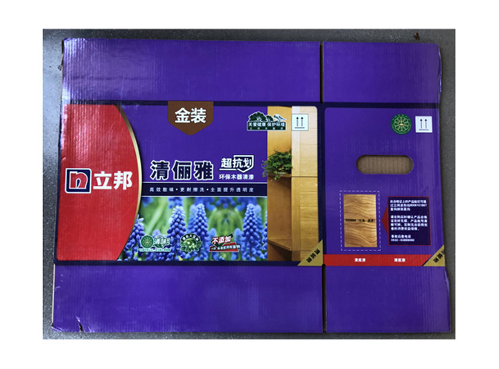 四川紙箱包裝廠生產(chǎn)的彩印紙箱案例